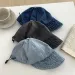 Hot Sale Fashion Washed Edge Denim Bucket Hats Women's Summer Beach Travel Foldable Sunshade Fisherman Hat for Men Fishing Caps_mkmklike.com