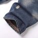 Men's Clothing Slim Fit Denim Shorts Mid-Length Summer Ripped Straight Leg Distressed Casual Pants_mkmklike.com