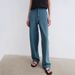 Women's Clothing Row Niche Eco Friendly Denim Four Way Stretch Retro Washed Loose Curved Dividing Line Cocoon Jeans_mkmklike.com