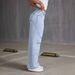 Women's Clothing Light Wash Wide Leg Jeans – Loose Fit & Comfortable Everyday Style"_mkmklike.com