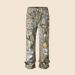 Men's High Street Style Washed Loose Wide Leg Digital Print Jeans With Wide Leg Design_mkmklike.com
