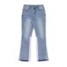 Vintage Distressed Fringe High Street Straight Leg Wide Hem Jeans for Men Retro Washed Denim Pants with Splatter Paint Design_mkmklike.com