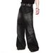 Men's Clothing High Street Wide Leg Jeans Men's And Women's Loose Washed Straight Jeans_mkmklike.com