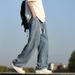 Lyocell Denim Jeans For Men – Relaxed Straight Leg Trousers | Breathable & Draped Wide-Fit Pants_mkmklike.com