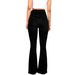 K Women's Jeans, Women's Slim Fit High Waisted And Perky Flared Pants_mkmklike.com