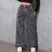 Vintage Leopard Print Cargo Jeans For Women – High Waisted Relaxed Fit Wide Leg Pants (Utility Streetwear Denim With Distressed Wash)_mkmklike.com