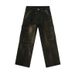 EF JEANS | 2025 Spring New American Street Retro Old Multi-pocket Overalls Jeans Trendy Men_mkmklike.com