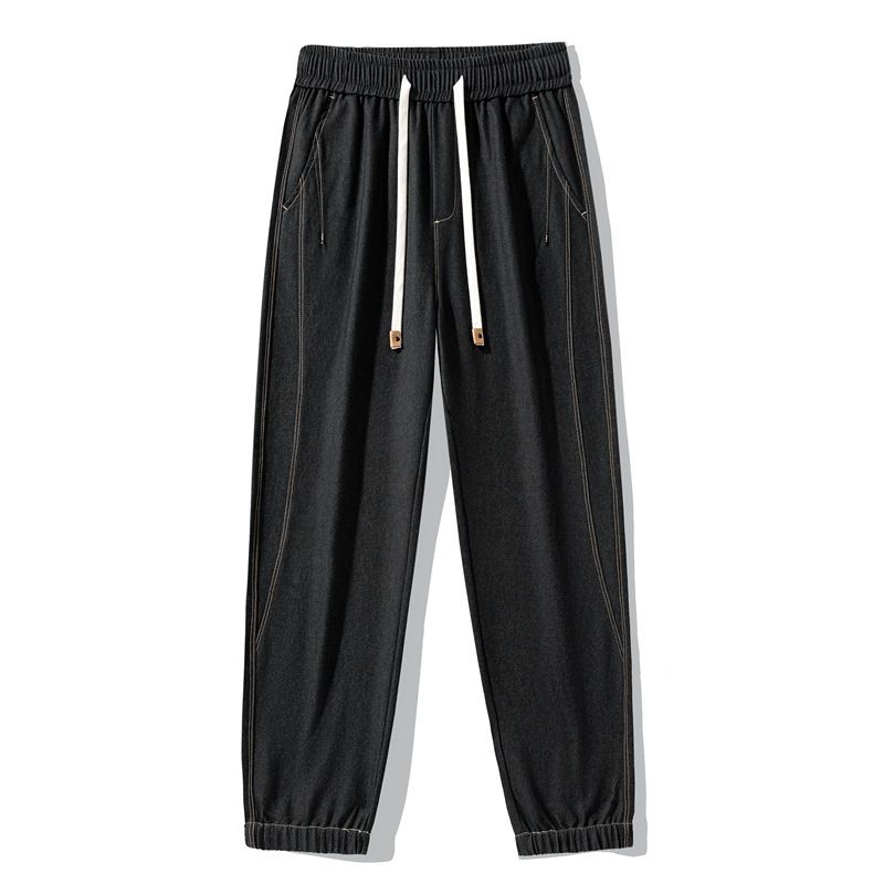 Men's Fleece-Lined Relaxed Fit Jeans – Winter Tapered Casual Pants With Comfort Stretch, Available In Standard & Plus Sizes (M-4XL)_mkmklike.com