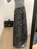 Retro Camouflage Wide-leg Jeans, Women's Jeans, High-waisted And Slimming, Suitable For Autumn And Winter Seasons._mkmklike.com
