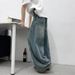 Men's Clothing Deconstructed Patchwork Jeans Wide Leg Curved Straight Leg Floor Length Trousers For Men And Women_mkmklike.com