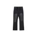 25SS Ice Blue Black Grey Natural Washed Fading Pants Jeans Casual Versatile_mkmklike.com