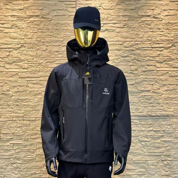 High-Quality Kaila Home 25Ss Autumn New Embroidered Hooded Outdoor Casual Soft Shell Jacket Unisex_mkmklike.com