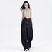Women's Clothing High Waist Flare Jeans - Classic Blue Wide Leg Denim Pants With Stretch (XS-XL, 3 Lengths)_mkmklike.com