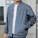 American Style Cross-Border Men's Suede Jacket Spring And Autumn Fashion Casual Zipper Long Sleeve Cardigan Coat_mkmklike.com