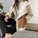 Women's Shearling Jacket Winter - Thick Fleece Lined Bomber Coat With Faux Fur Collar (S-2XL, Beige/Camel/Khaki/Mocha)_mkmklike.com