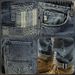 Men's Vintage Patchwork Denim Jeans – Distressed & Color-Block Loose-Fit Straight-Leg Pants (28-36, Washed Blue)_mkmklike.com