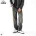 Men's Straight-Leg Jeans – Vintage Washed Denim With Slight Stretch, Relaxed Fit & Mid-Rise For Casual & Streetwear_mkmklike.com