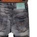 Men's Textured Black Casual Shorts Loose Fit Wrinkle Design 5 Inch Inseam Straight Leg Summer Short Pants_mkmklike.com