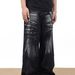Men's Retro Wide-Leg Jeans – Vintage Watermark Design, Loose Fit & Floor-Length (Black/Gray, S-3XL)_mkmklike.com