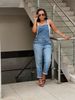 Women's High Waist Jumpsuit Loose Fashion Casual Straight Independent Store_mkmklike.com