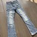 Men's Slim Fit Cleanfit Jeans With 3.0 Crinkle Blue Wash & Subtle Whiskering - Straight Leg Vintage Denim Pants For Casual Wear_mkmklike.com