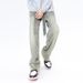 Nordmann European And American Style Ribbon Yellow Mud-Dyed Frayed Edge Jeans For Men High Street Cool Hip-Hop Loose Straight_mkmklike.com