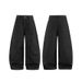 Men's Clothing Original Denim Jeans New Arrival American Street Solid Color Scimitar Casual Pants_mkmklike.com