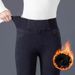 High-waisted Jeans Women 2024 Spring/autumn New Style Plus Size For Plus-size Women, Slim-fit Stretchy Skinny Pants With_mkmklike.com