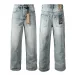 designer Ksubi High Quality Fashion Wash Tvintage Ripped Straight Leg Mens Personality Street Jeans_mkmklike.com