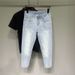 Men's Clothing Light Blue Washed Jeans Men's Style Slim Stretch Skinny Pants 2024 Spring And Autumn Men's Harem Pants_mkmklike.com