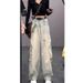 Men's Clothing Distressed Washed Denim Jeans - Cleanfit Loose Straight Leg Pants With American Vintage Style For Summer Casual Wear (S-XXXL)_mkmklike.com