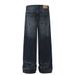 American Washed Vintage Wide-Leg Jeans Men's High Fashion Loose Straight Trendy Street Style Draped Long Pants_mkmklike.com