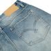 Washed Denim Wide-Leg Men's Distressed Frayed Straight-Leg Trousers Street Fashion American Style Versatile Loose Dad_mkmklike.com
