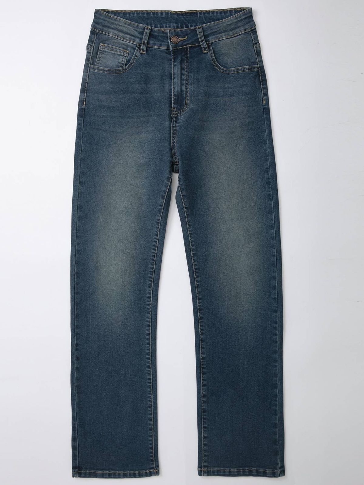 Women's Clothing Stretch Denim Pants Vintage Pants Washed Jeans_mkmklike.com
