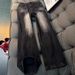 Men's Distressed Jeans With Lightning Wash - Classic Straight Leg, Relaxed Fit, Summer Casual Pants For A Stylish Look_mkmklike.com
