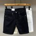 Men's Classic Denim Shorts Black And White Summer Stretch 5 Inch Mid-Thigh Streetwear Essential Sizes 28 to 36_mkmklike.com