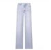 Women's Relaxed Straight Leg Jeans – Loose Fit Wide Leg Denim Pants, High Stretch, Vintage Wash (Dark Blue/Light Blue/Black/White)_mkmklike.com