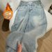 Women's Rhinestone Jeans Straight Leg Winter Loose Fit Flared Pants With Star Embellishments Versatile Wear_mkmklike.com