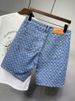 Men's Clothing Spring Casual High-End Trendy Brand Men's Short Jeans Slim Fit Straight Leg Mid-Length Jacquard Pants New_mkmklike.com