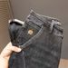 Guangzhou Tide Brand Men's Clothing Spring And Autumn New Fat Plus Size Jeans Men's Tube About Fashion Elastic Denim Trousers Men_mkmklike.com