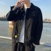 Loom Denim Spring Trendy Stylish Loose Versatile Japanese Style Men's European American Autumn Workwear Jacket Coat_mkmklike.com