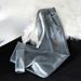 American Retro Splicing Letter Webbing Jeans Men's High Street Vibe Trendy Brand Versatile Loose Straight Wide-leg Trousers_mkmklike.com