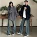 Nordmann American Retro Jeans For Men, Spring And Autumn Style, High-End Feel, Wide-Leg Long Pants, Straight Loose Fit, Trendy_mkmklike.com