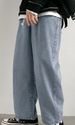 Men's Clothing Jeans Men's Hong Kong Trend Brand Straight Loose Pants Spring And Autumn American High Street Vibe Wide Leg Mopping Daddy Trousers_mkmklike.com