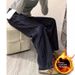 2026 New Dark Blue Denim Fleece-Lined Jeans Women Plus Size Slimming High-Waisted Straight Wide-Leg Pants For Winter_mkmklike.com