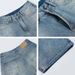 Men's Clothing Retro Vintage Washed Jeans Men And Women Loose Baggy Wide Leg Clean Fit Pants Trendy Brand_mkmklike.com