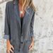 Women's Clothing Casual Denim Jacket With Pockets - Loose Fit Long Sleeve Shirt For Spring & Summer (Blue, Gray, Black, Washed Blue)_mkmklike.com