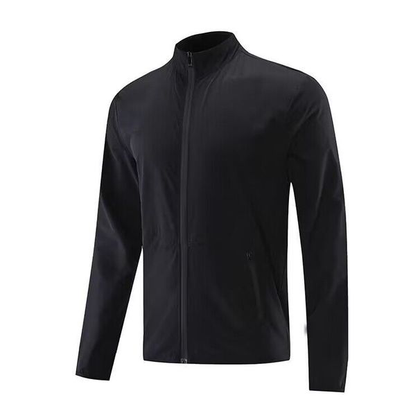 Men's Clothing Casual Jacket Thin Quick-Drying Stand-Up Collar Outdoor Sports Casual Versatile Jacket _mkmklike.com