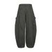 Men's Clothing European And American High Street Men's Jeans Men's Splicing Multi Pocket Workwear Scimitar Pants Loose New Wide Leg Trousers_mkmklike.com