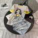 Women's Clothing Sports Leisure Suit Cartoon Printing Round Neck Short Sleeve Loose Denim Shorts Two Piece Suit_mkmklike.com